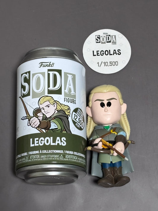 Funko Soda Legolas Vinyl Figure The Lord of the Rings 1/10500 Collectible