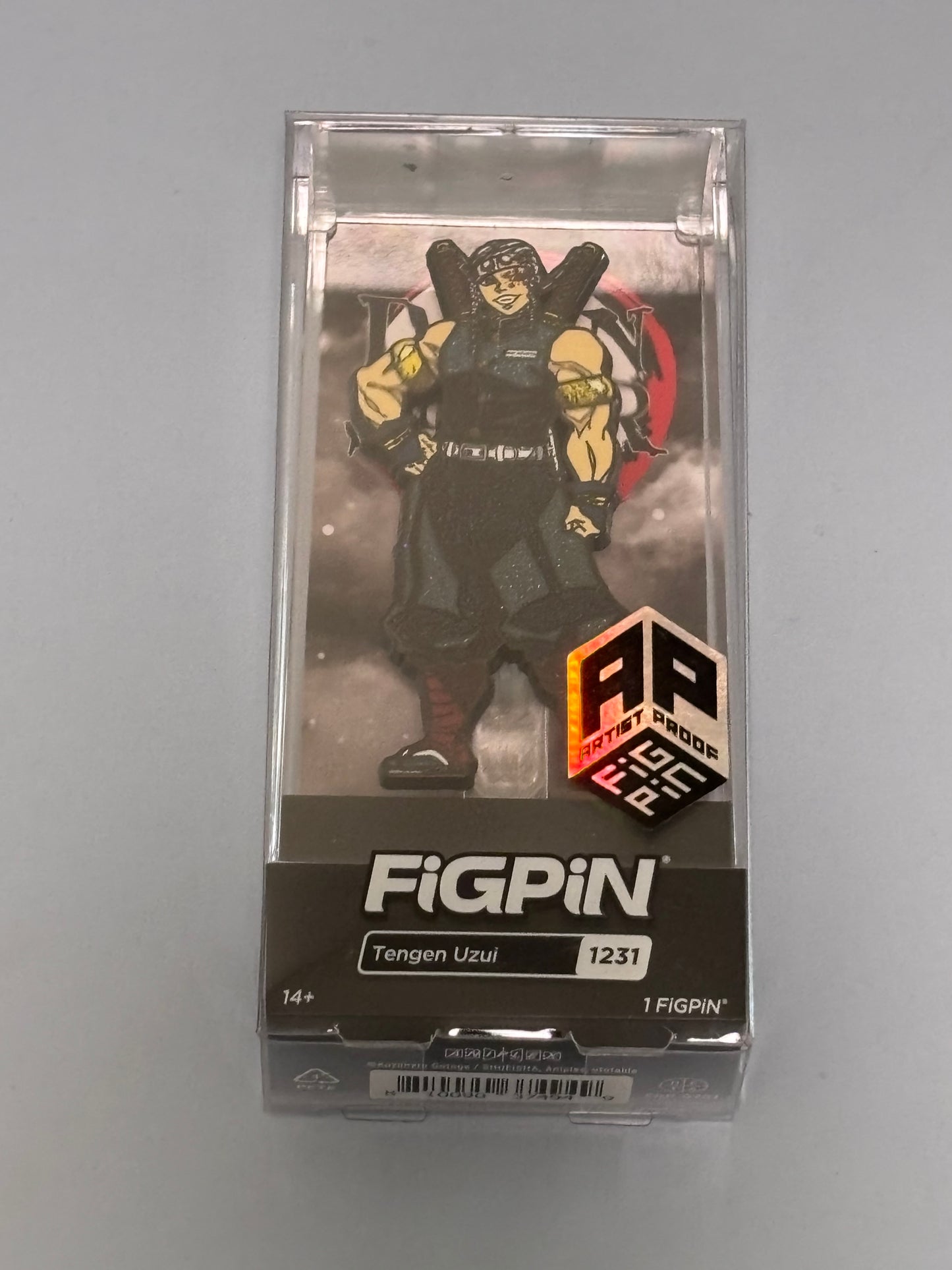 FiGPiN Demon Slayer Tengen Uzui Glitter #1231 NYCC 2023 Chalice Exclusive LE1000 AP