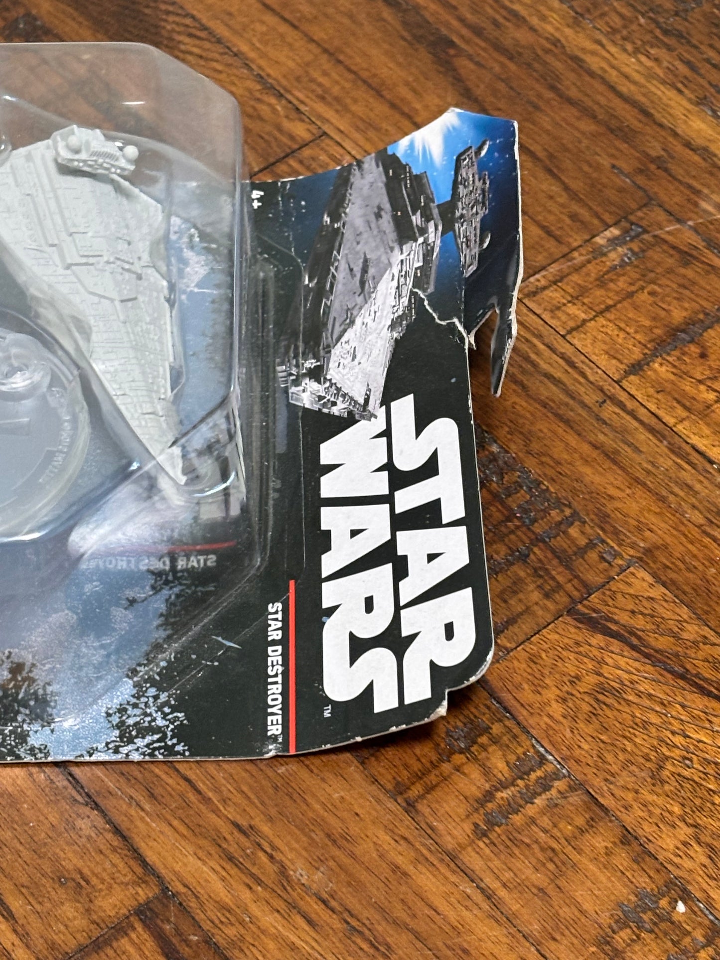 Disney Hot Wheels StarShips Mattel Star Wars with Flight Stand 2014 Star Destroyer Die Cast New