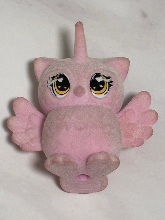 Crayola Scribble Scrubbie Peculiar Pets Flocked Mini Owl Luna Figure Washable