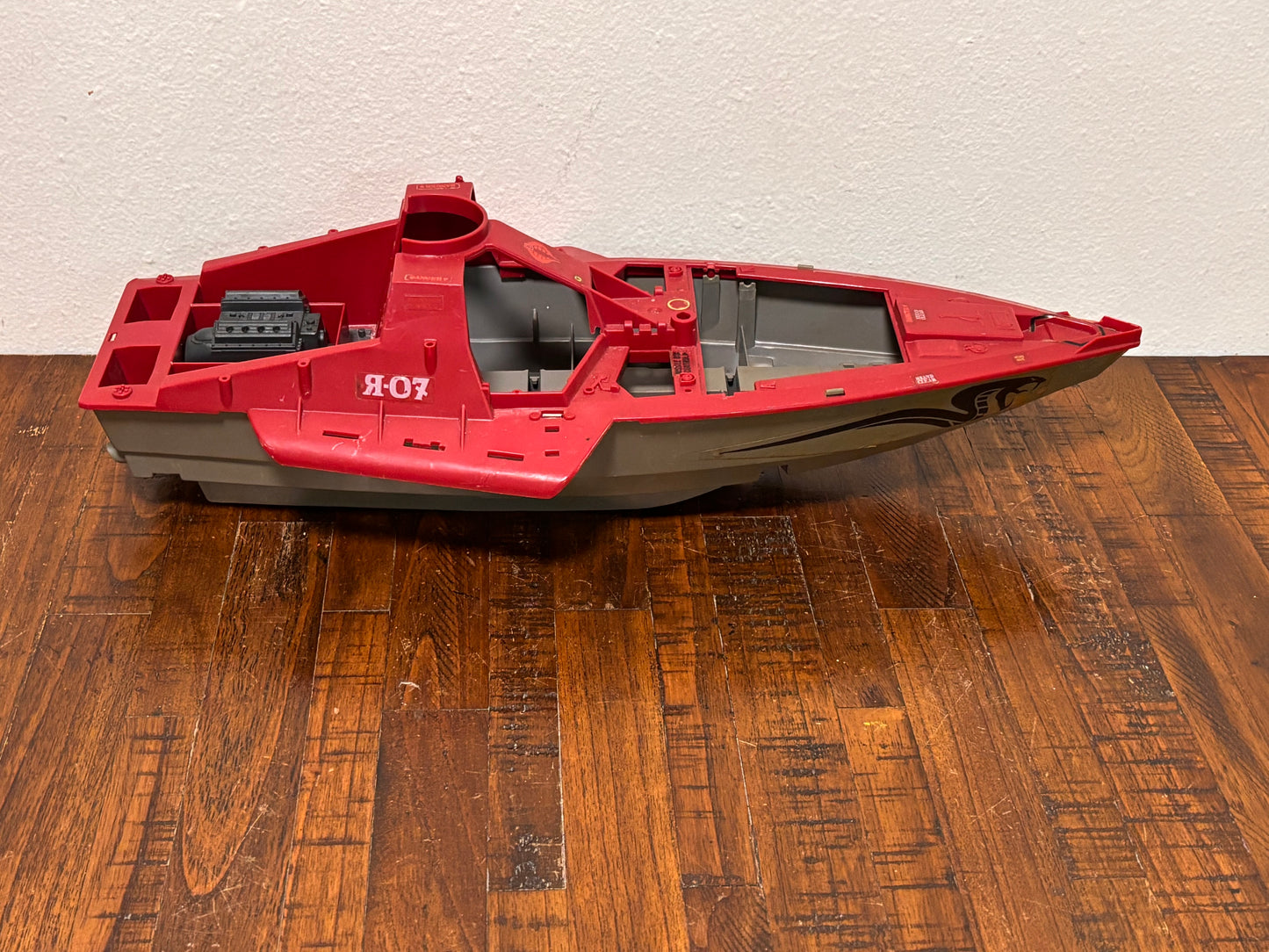 Has to VTG 1985 GI Joe Cobra Moray Hydrofoil Vehicle Water Boat Shell