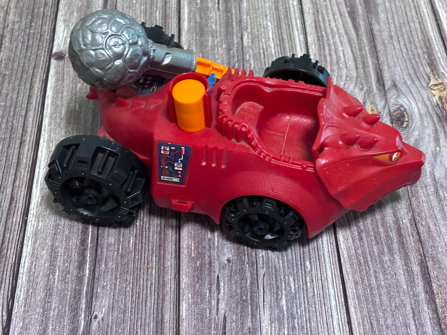Masters Of The Universe Bashasaurus Vehicle Battle Mace He-Man MOTU Vintage 1984