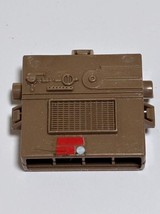 1984 Vintage Gi Joe Vamp Mark II Missile Pod Brown Vehicle Part Piece Hasbro