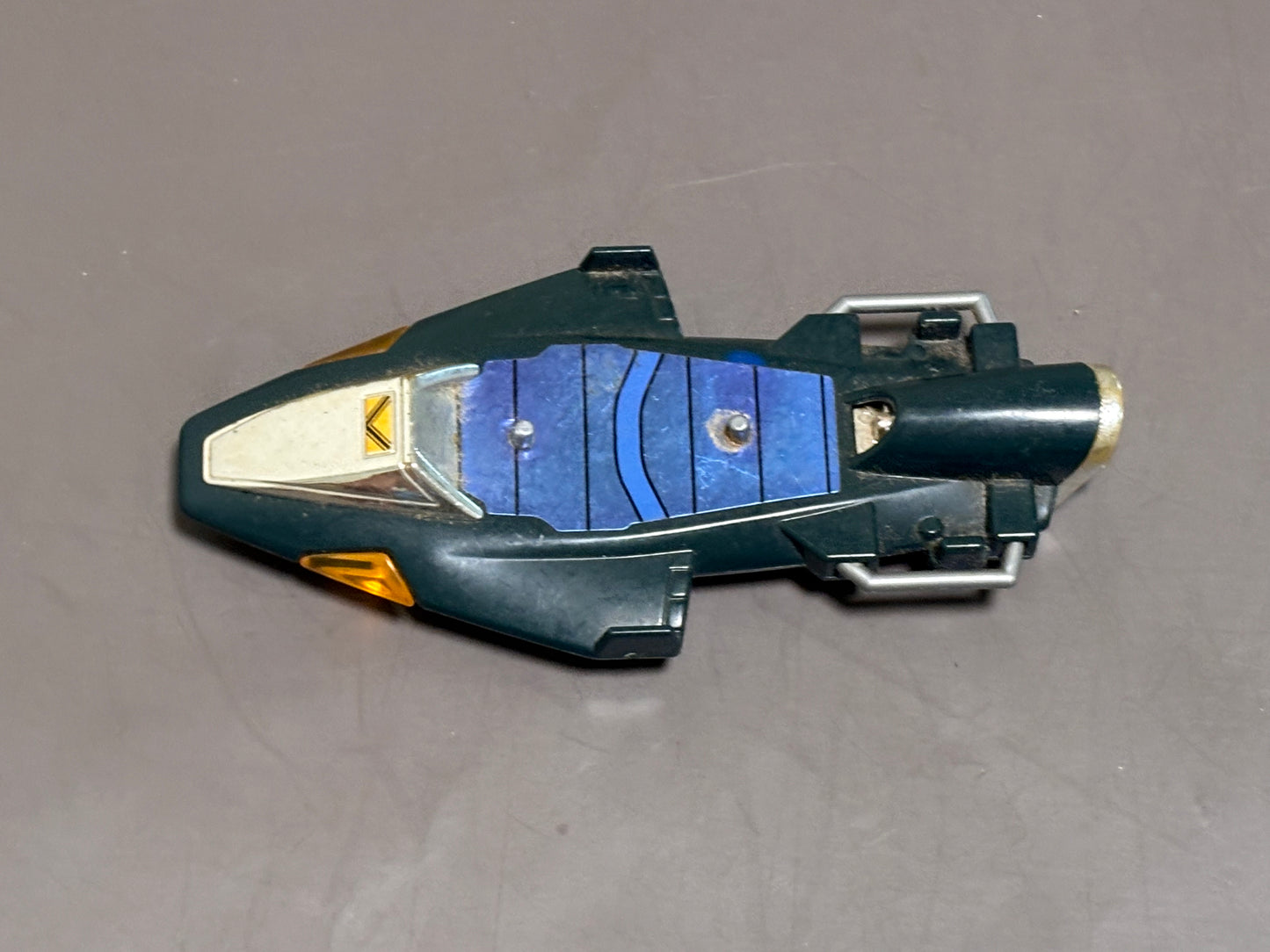 Vintage 1997 Bandai Blue Ranger Power Rangers In Space Galaxy Glider Vehicle