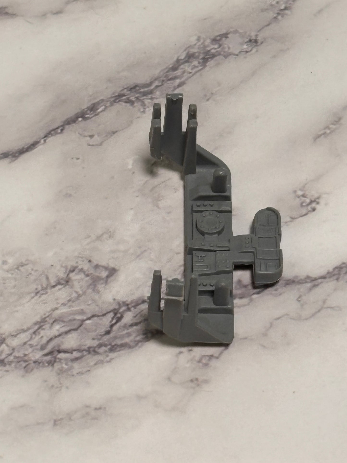 GI Joe ARAH Original 1987 Cobra Jet Pack Part -Console Control Panel