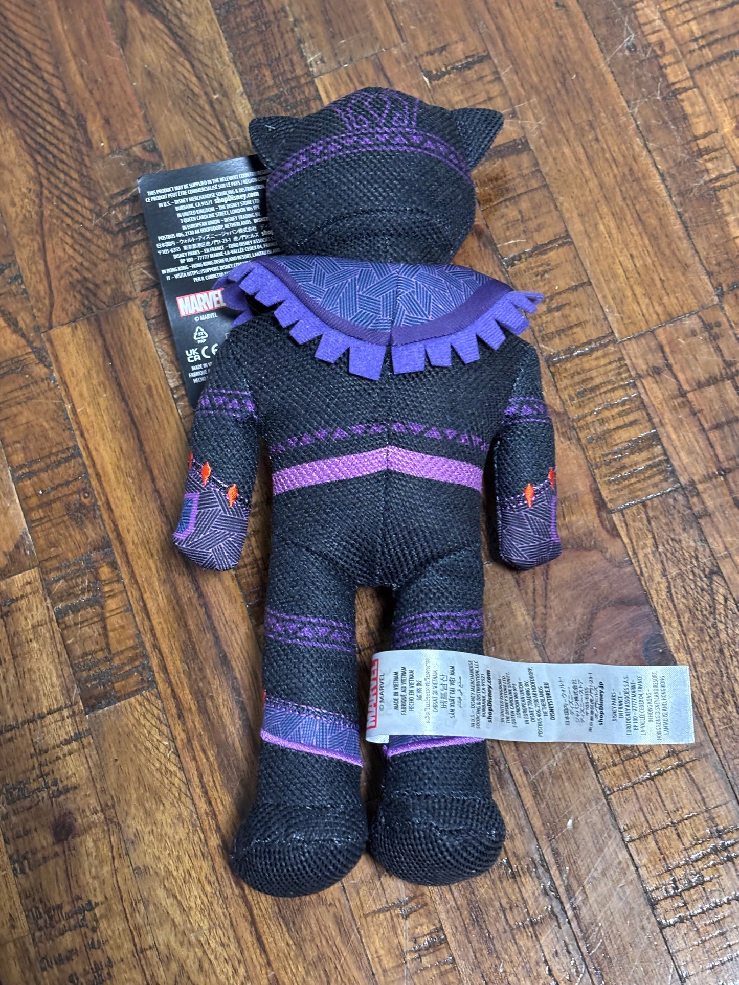 New Disney Avengers Marvel World Of Wakanda Black Panther Plush Doll 12.5”