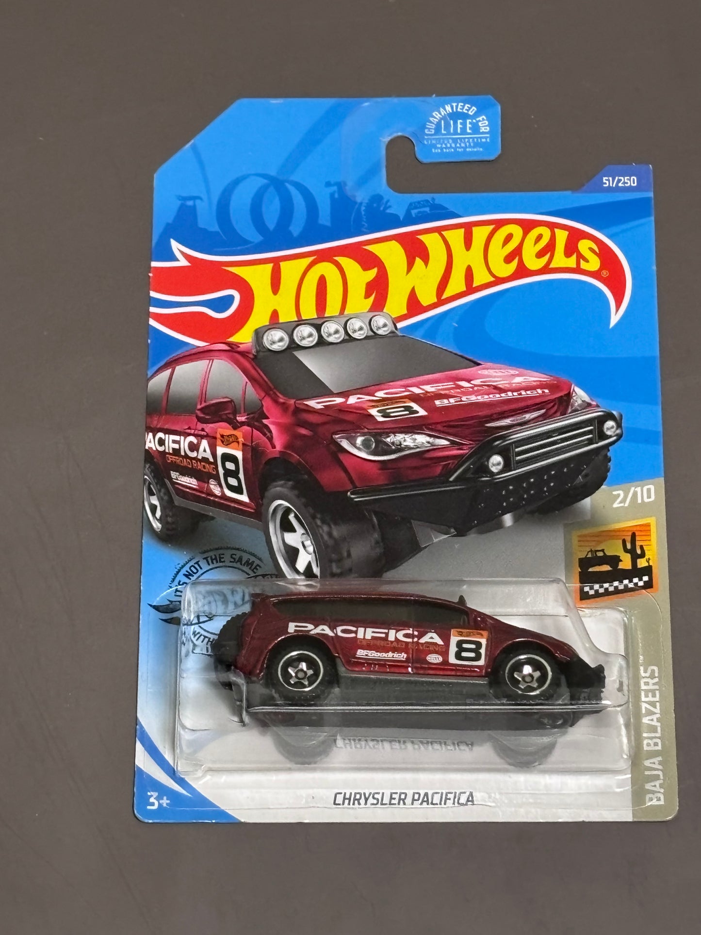 2020 Hot Wheels 2020 Chrysler Pacifica #51/250 (Red) Baja Blazers 2/10