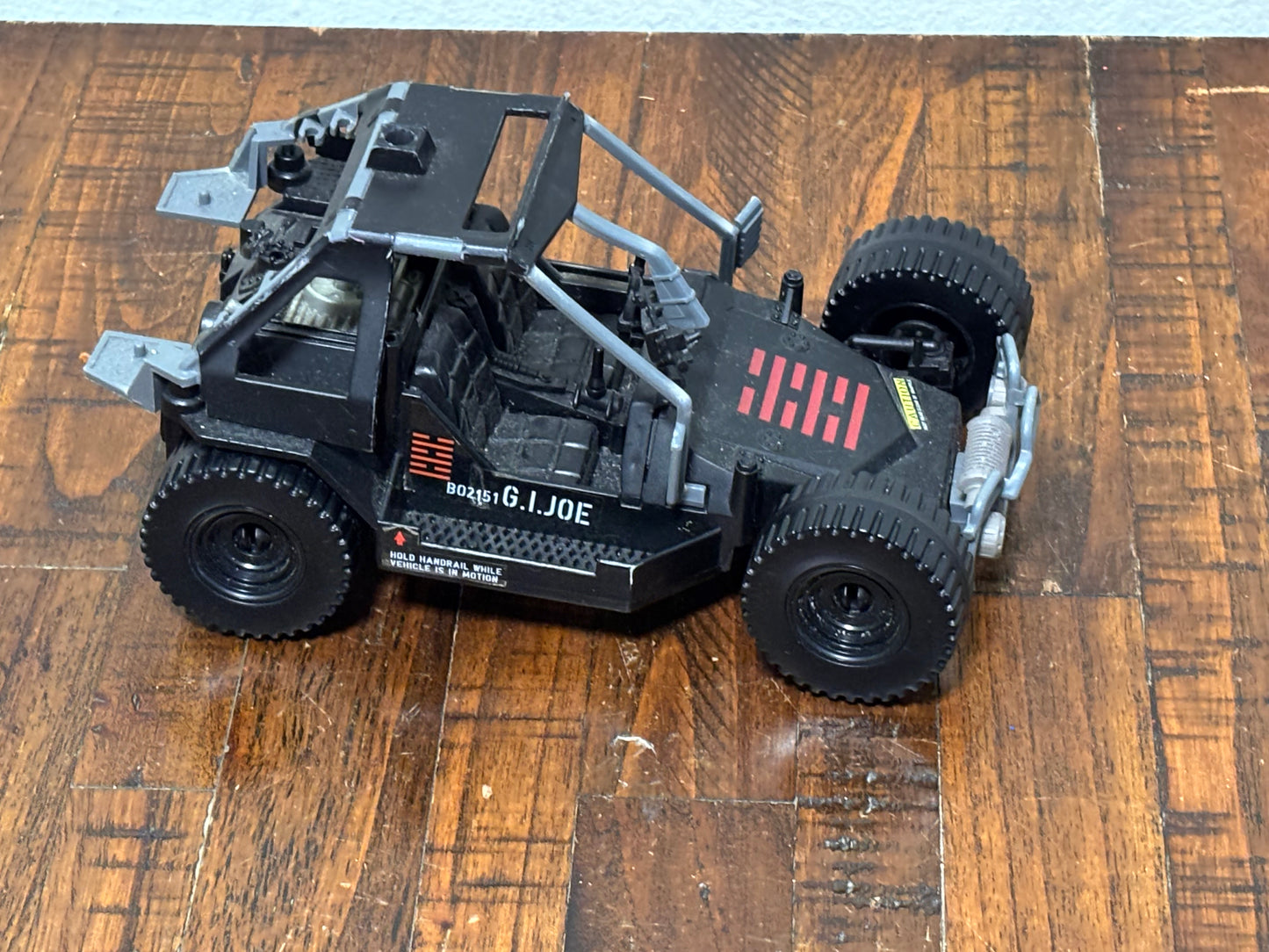 GI Joe Black Jeep AWE Striker Black Variant Ninja Commando 4 x 4 2012 Hasbro