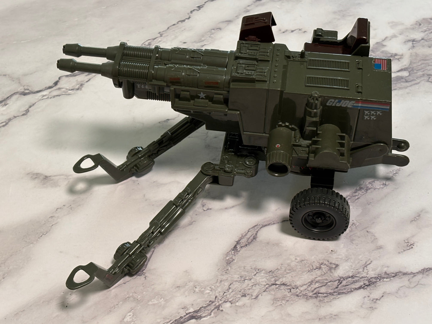 Vintage HAL Heavy Artillery Laser G.I. Joe 1982 Hasbro Vehicle Action Figure