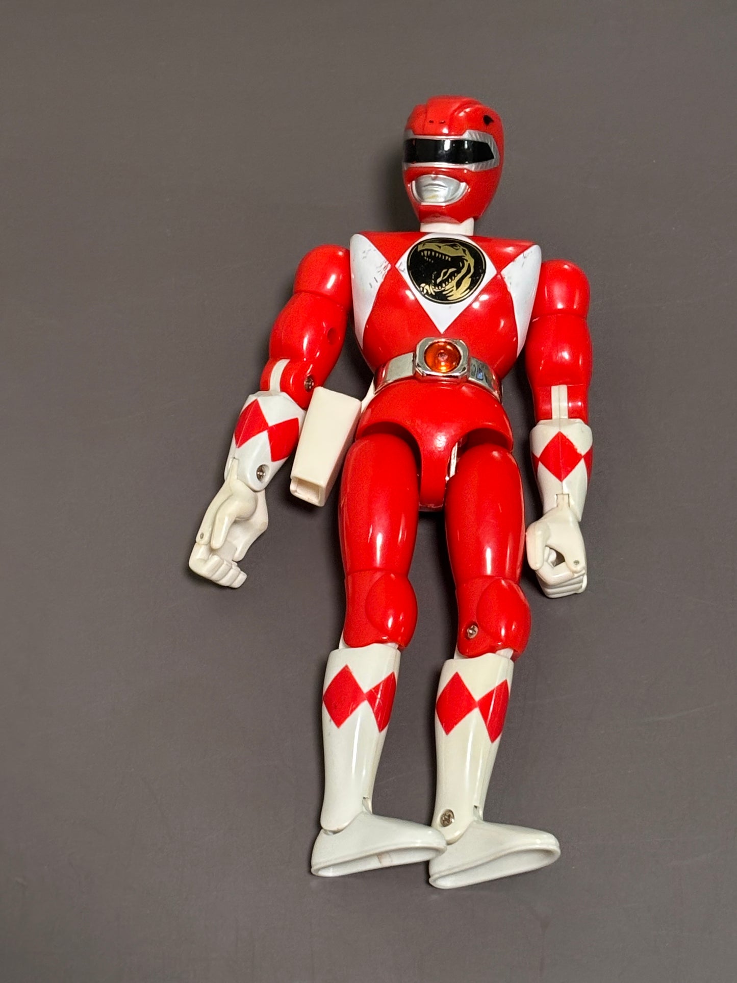 1994 Bandai Mighty Morphin' Power Rangers Red Ranger Kickin' Action Figure