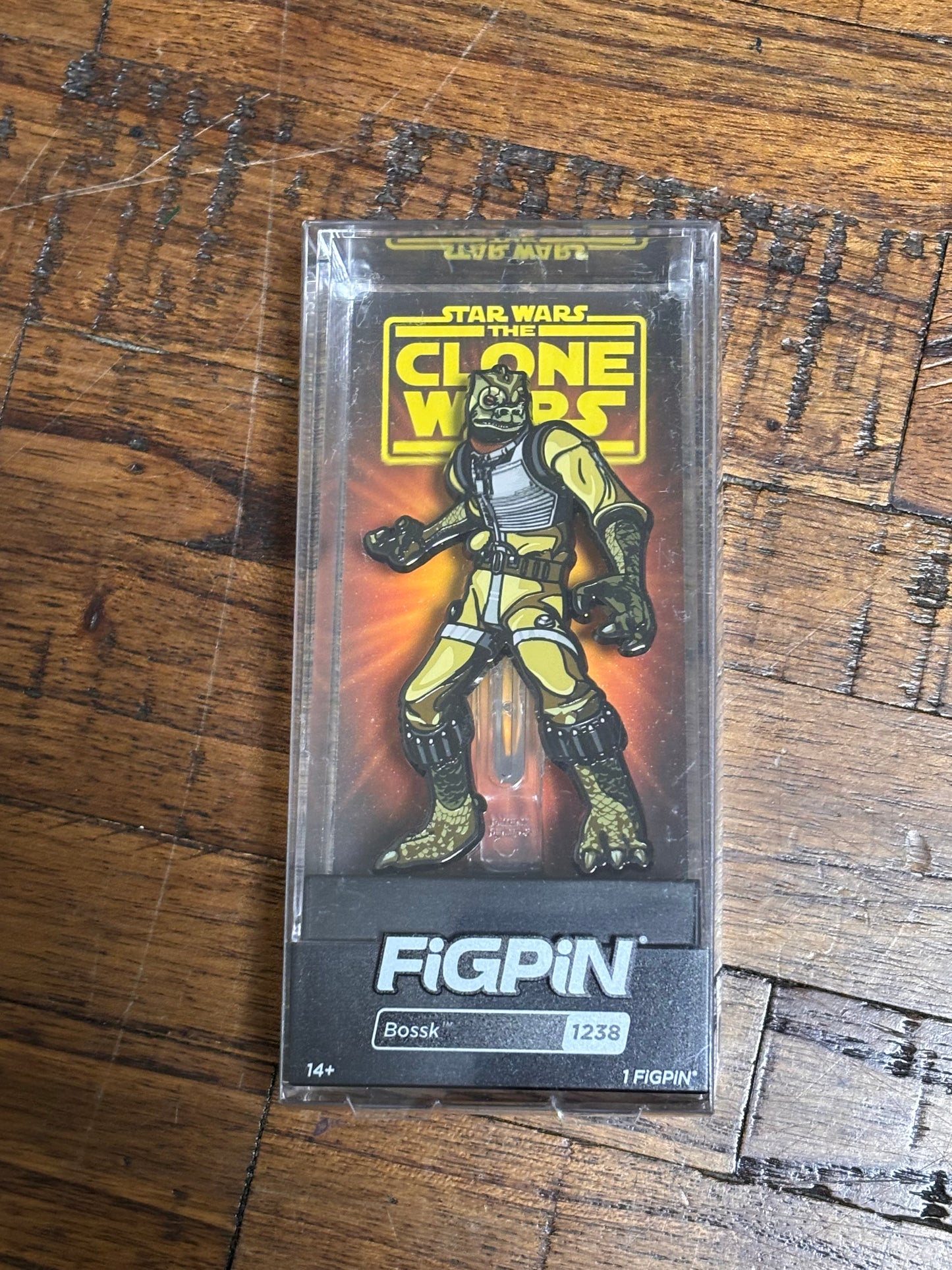 FigPin New Collectible Enamel Pin Disney Star Wars Clone Wars #1238 Bossk Exclusive Limited Edition LE /1000