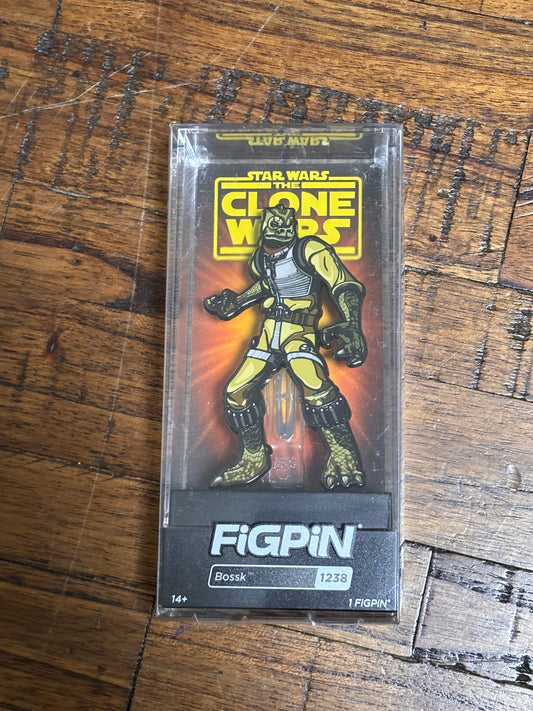 FigPin New Collectible Enamel Pin Disney Star Wars Clone Wars #1238 Bossk Exclusive Limited Edition LE /1000