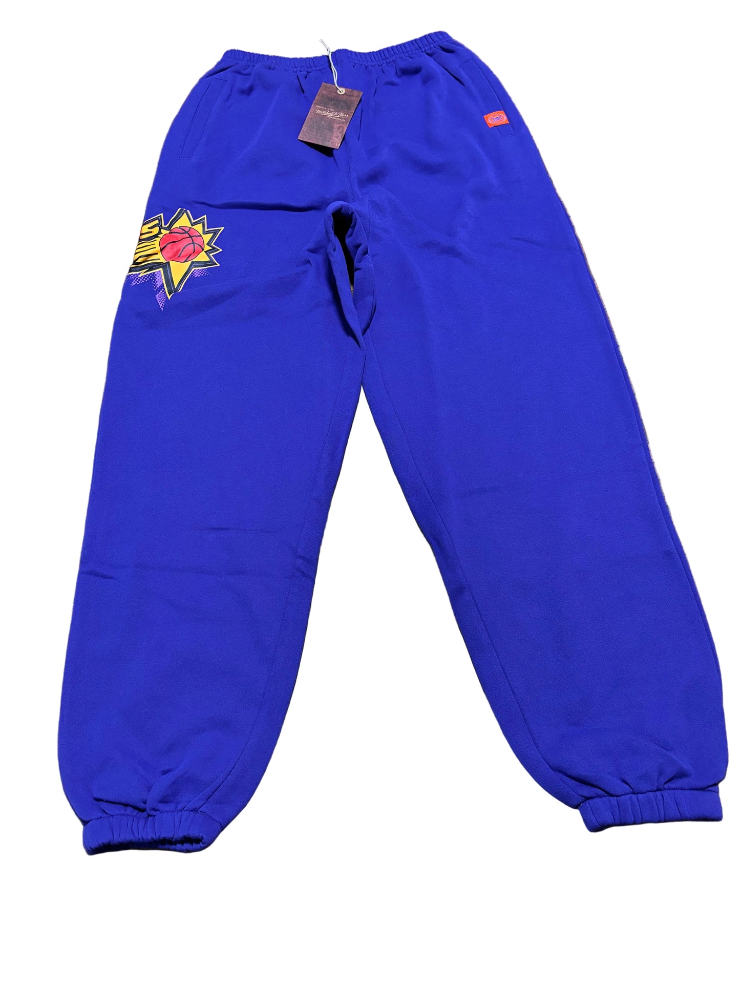 Phoenix Suns Mitchell & Ness NBA Retro Hardwood Classic HWC Big Face 7.0 Sweat Pants Purple Women’s Medium M New NWT