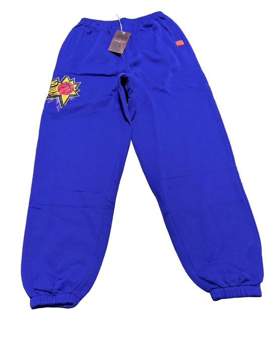Phoenix Suns Mitchell & Ness NBA Retro Hardwood Classic HWC Big Face 7.0 Sweat Pants Purple Women’s Medium M New NWT