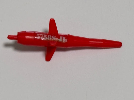 Vintage G.I. Joe 1984 Cobra Stinger Jeep Red Missile Bomb Accessory Part