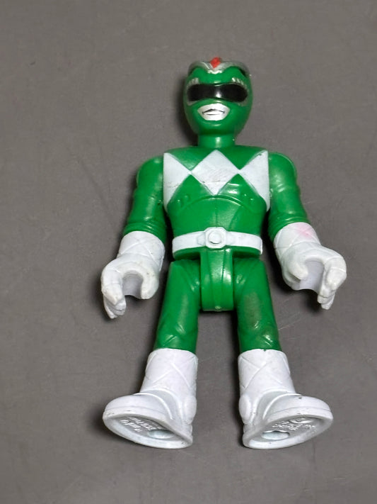 Fisher Price Imaginext MMPR Power Rangers Green Ranger 3" Action Figure