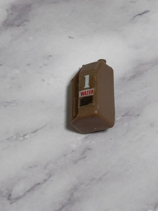 Gi Joe Vamp Mark II Left Water Can #1 Sticker gas tank original 1984 brown part