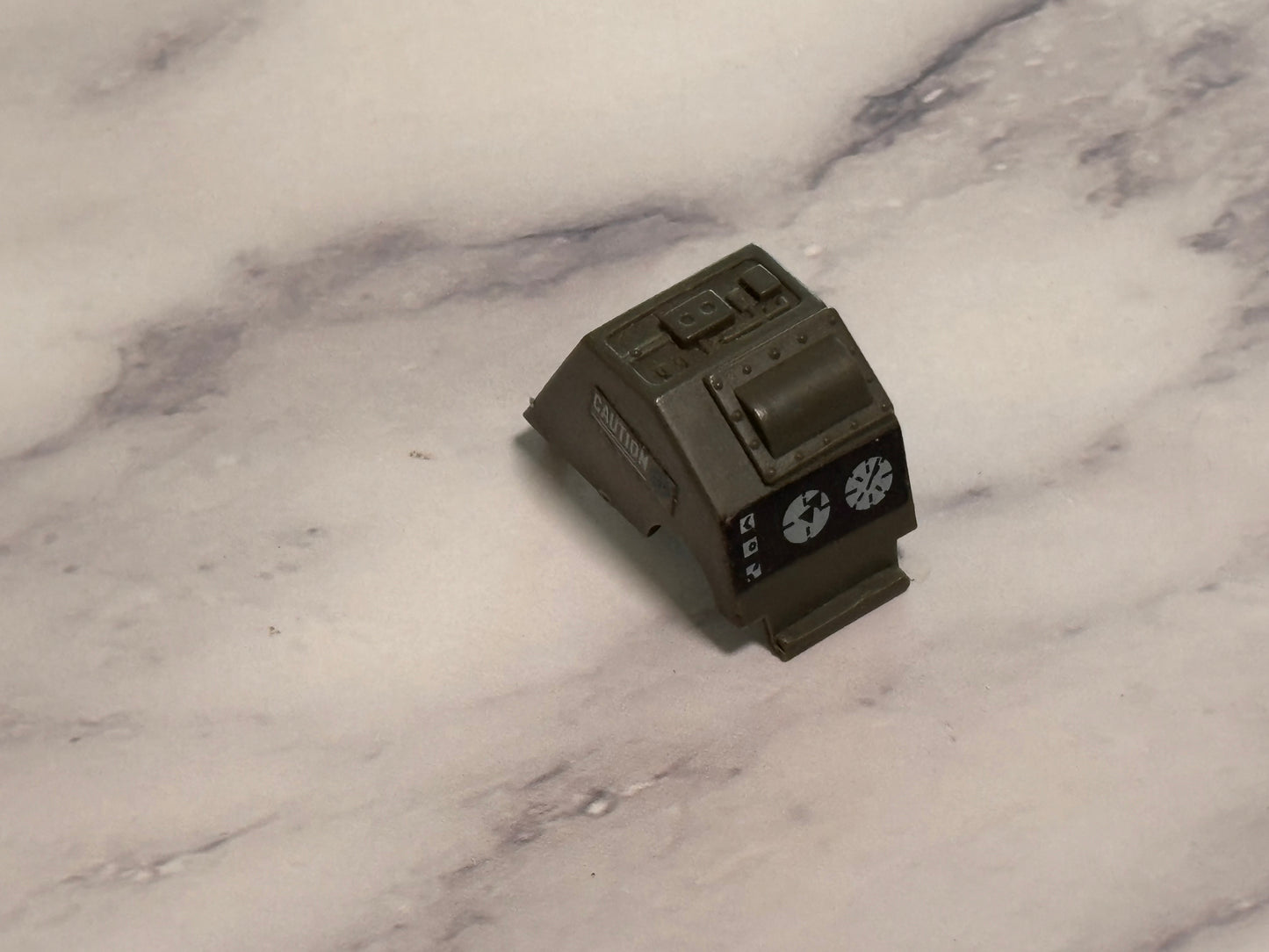 Vintage GI Joe Killer Whale Cannon Retainer Gun Clip Shroud Part ARAH 1984