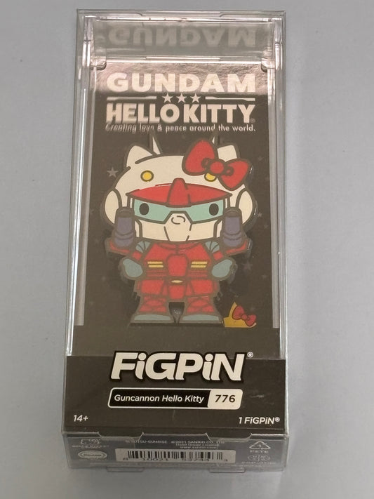FiGPiN Gundam x Hello Kitty Guncannon Hello Kitty #776