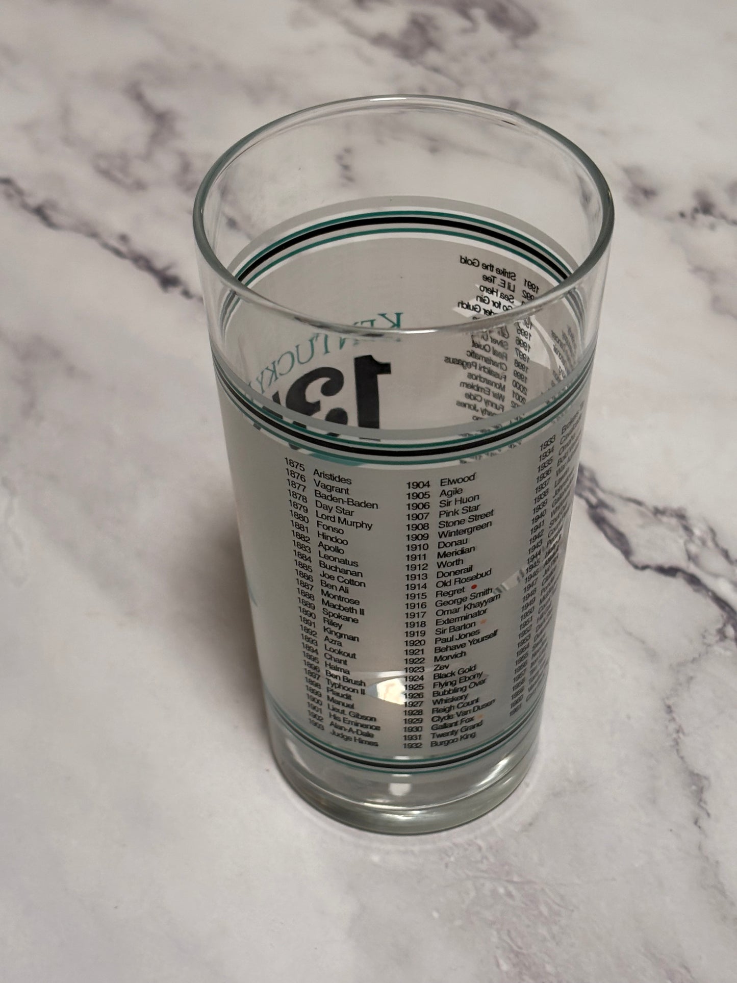 2011 Kentucky Derby Official 137th Churchill Downs Vintage Julep Glass Louisville