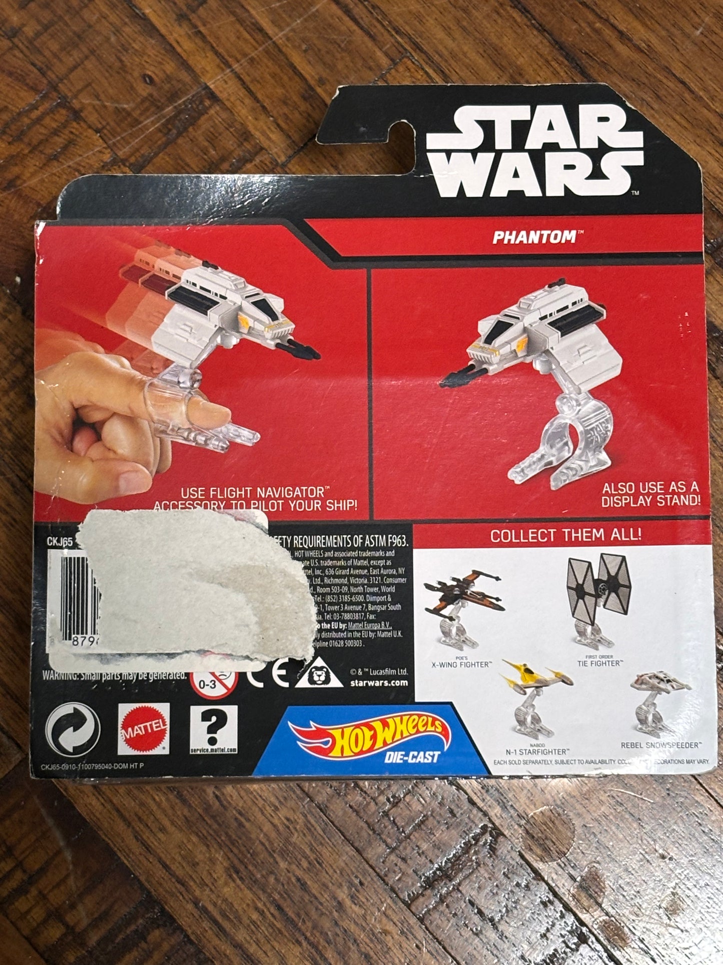 Disney Hot Wheels Starships Mattel Star Wars Rebels Animated Series with Flight Navigator 2014 Phantom Die Cast New