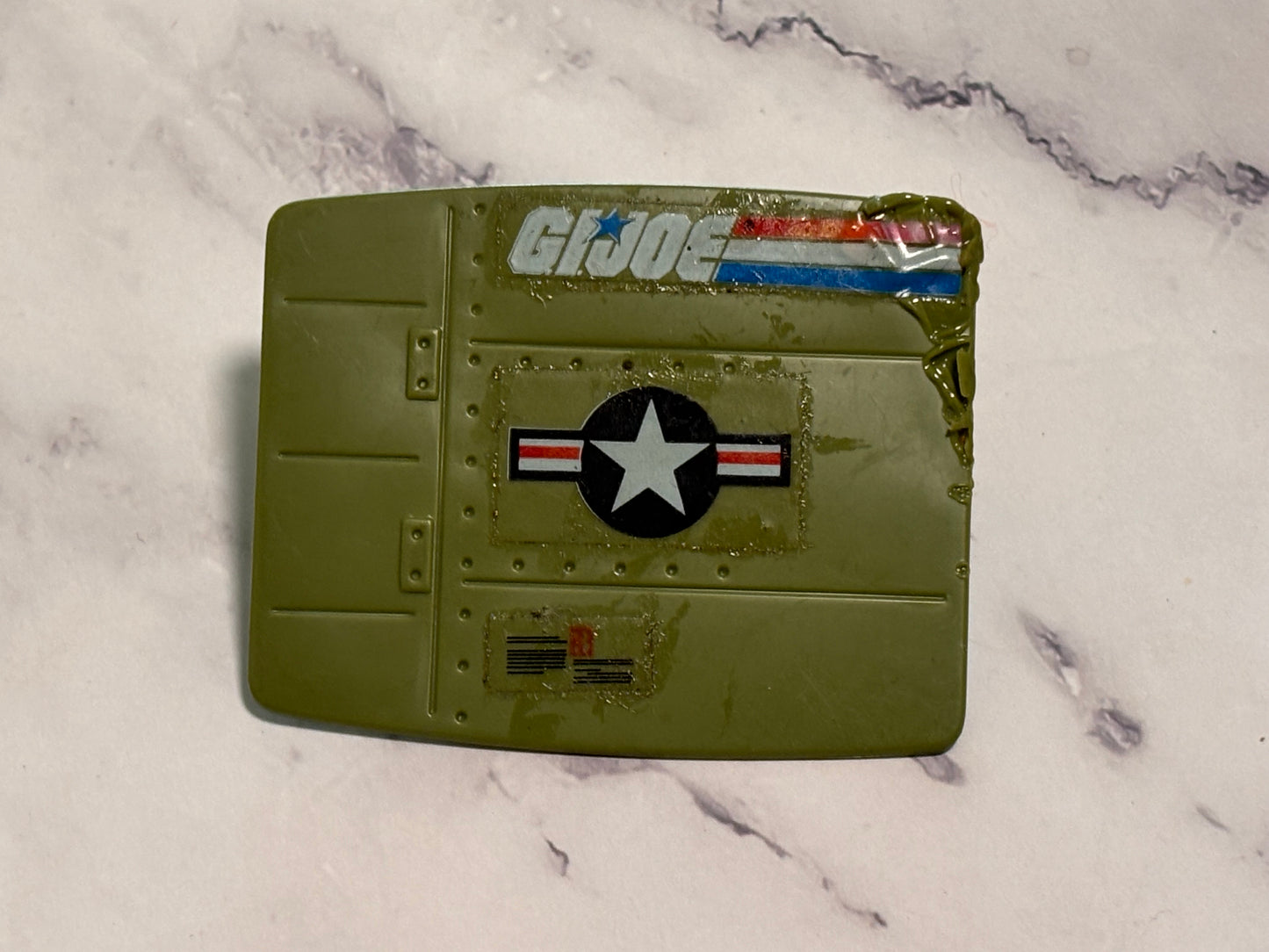 Vintage GI Joe 1984 Sky Hawk Wing Fin Stabilizer Side Panel Part