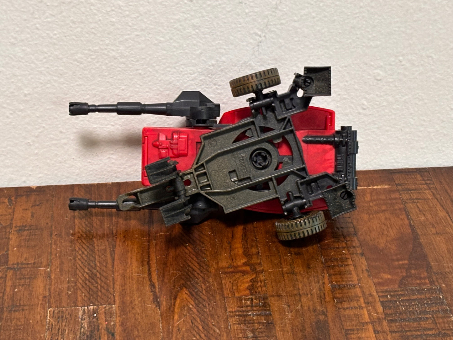 GI Joe 2004 Valor vs Venom Cobra Crimson Asp Crimson Strike Towable Twin Cannons