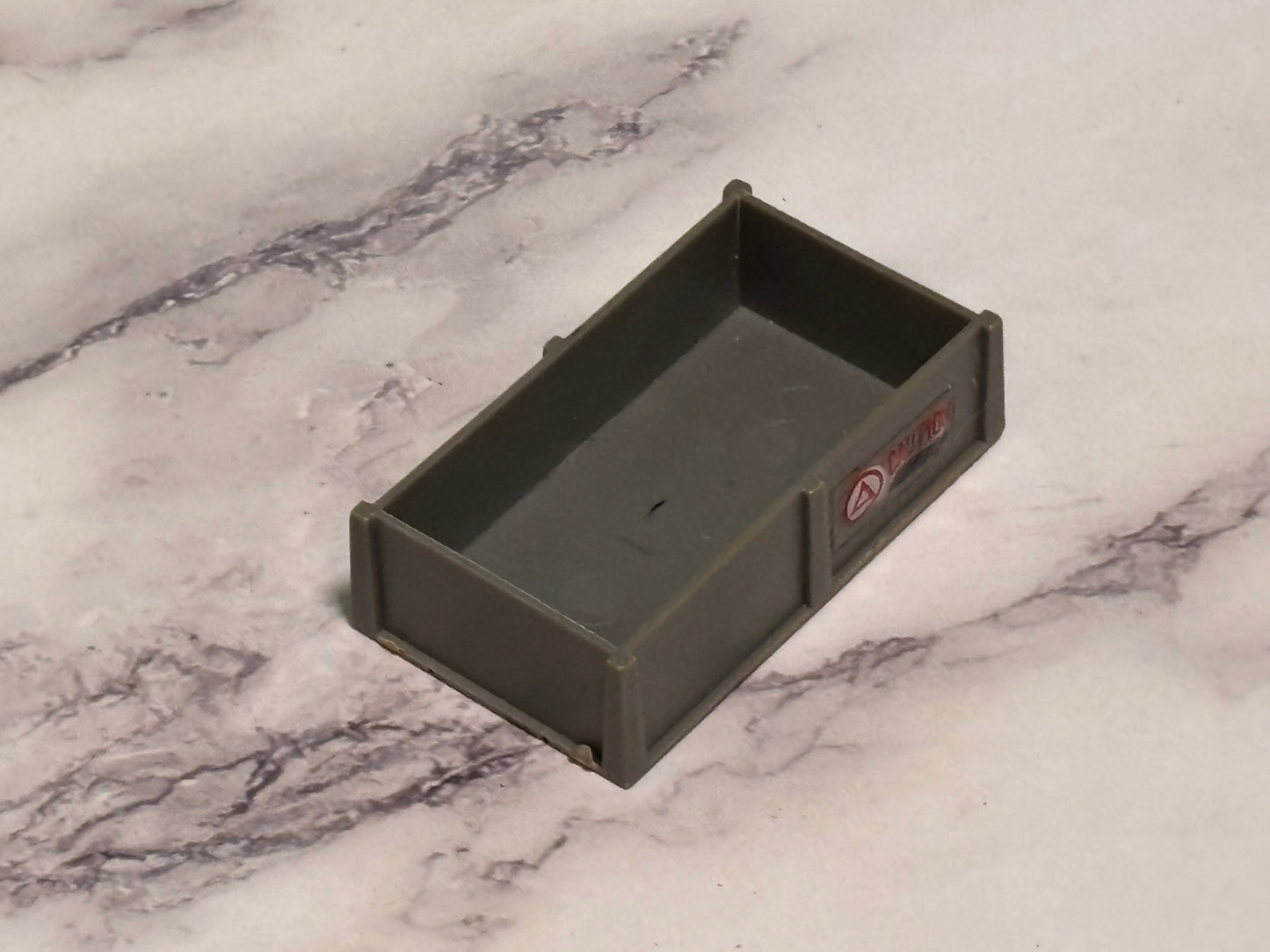 Vintage GI Joe 1984 Missile Defense Unit Missile Ammo Box Crate Only ARAH