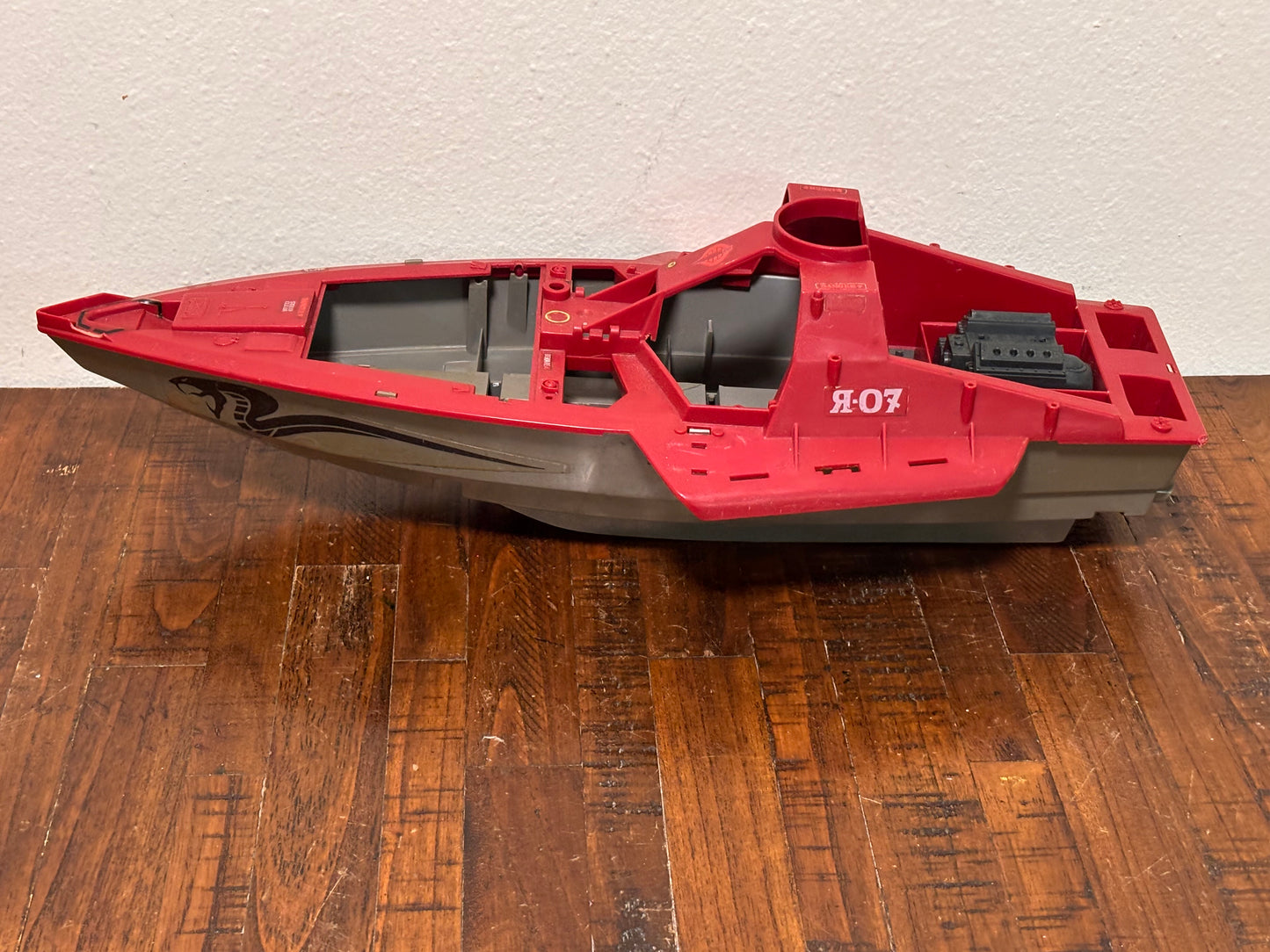 Has to VTG 1985 GI Joe Cobra Moray Hydrofoil Vehicle Water Boat Shell