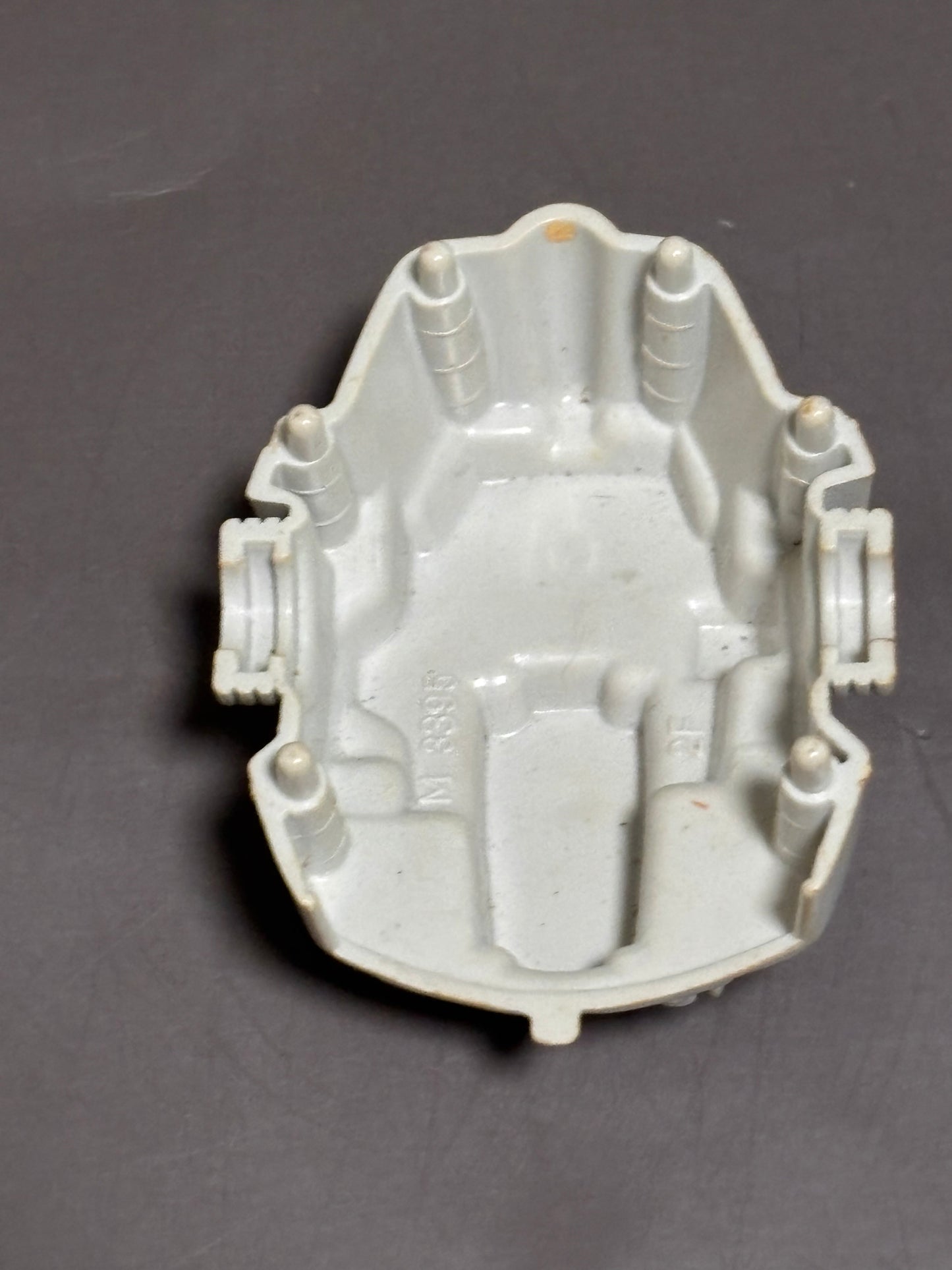 GI Joe Cobra Snake Battle Armor Vintage 1983 Front Plate Gray Accessory Part Only