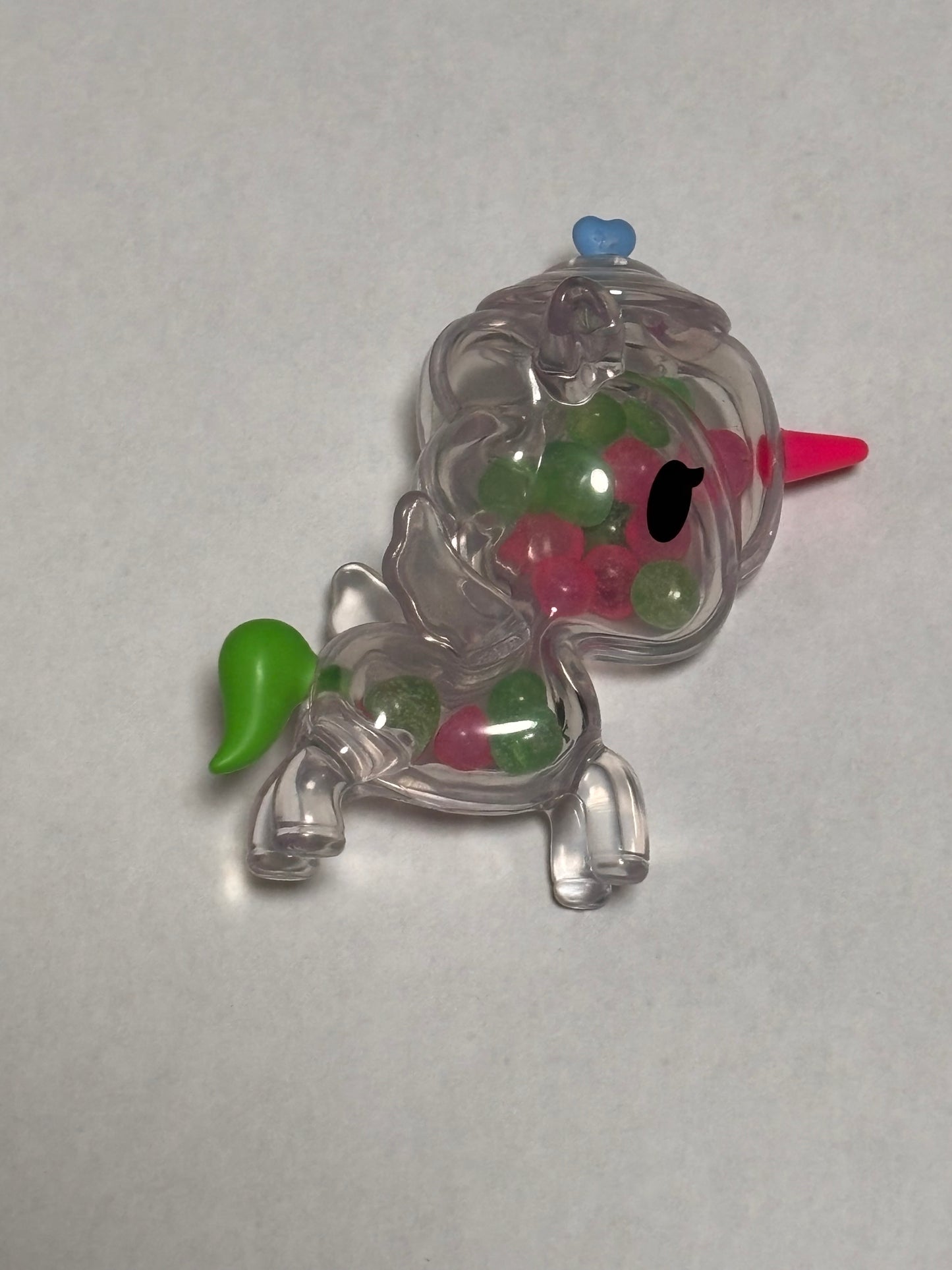 Tokidoki Capsule Cuties Unicorno Unicorn Sugar Shop Gummi Gummy Drops Shaker Clear Miniature Mini Vinyl Figure 3” Anime