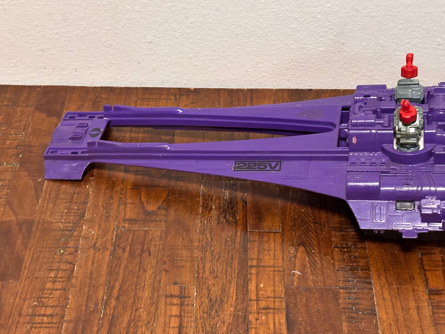 Vintage GI Joe Mamba Cobra Mamba Helicopter Body ARAH Purple 1987