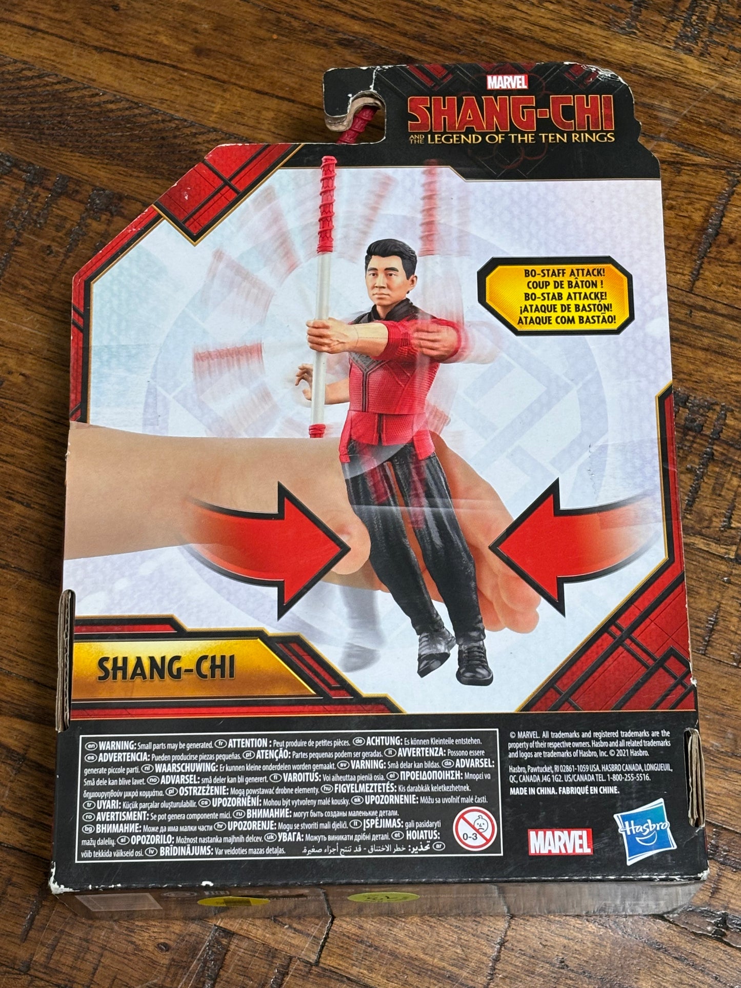 Hasbro Marvel Shang-Chi And The Legend Of The Ten Rings 6” Bo Staff Action Figure New
