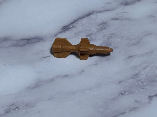 1988 Hasbro GI Joe Replacement Part-Destro's Despoiler Bronze Missile