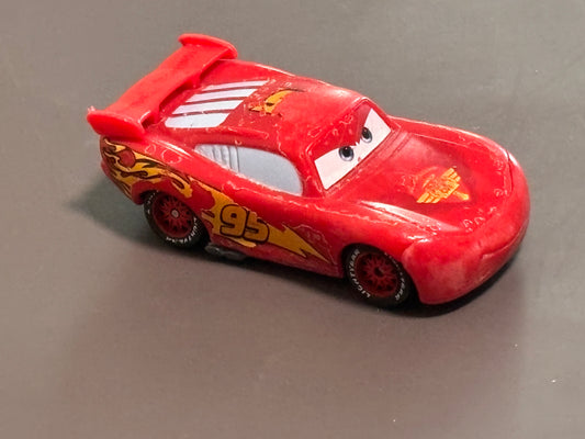 Disney Pixar Cars Rust-eze Lightning McQueen 1:55 Diecast Model Toy Car Loose