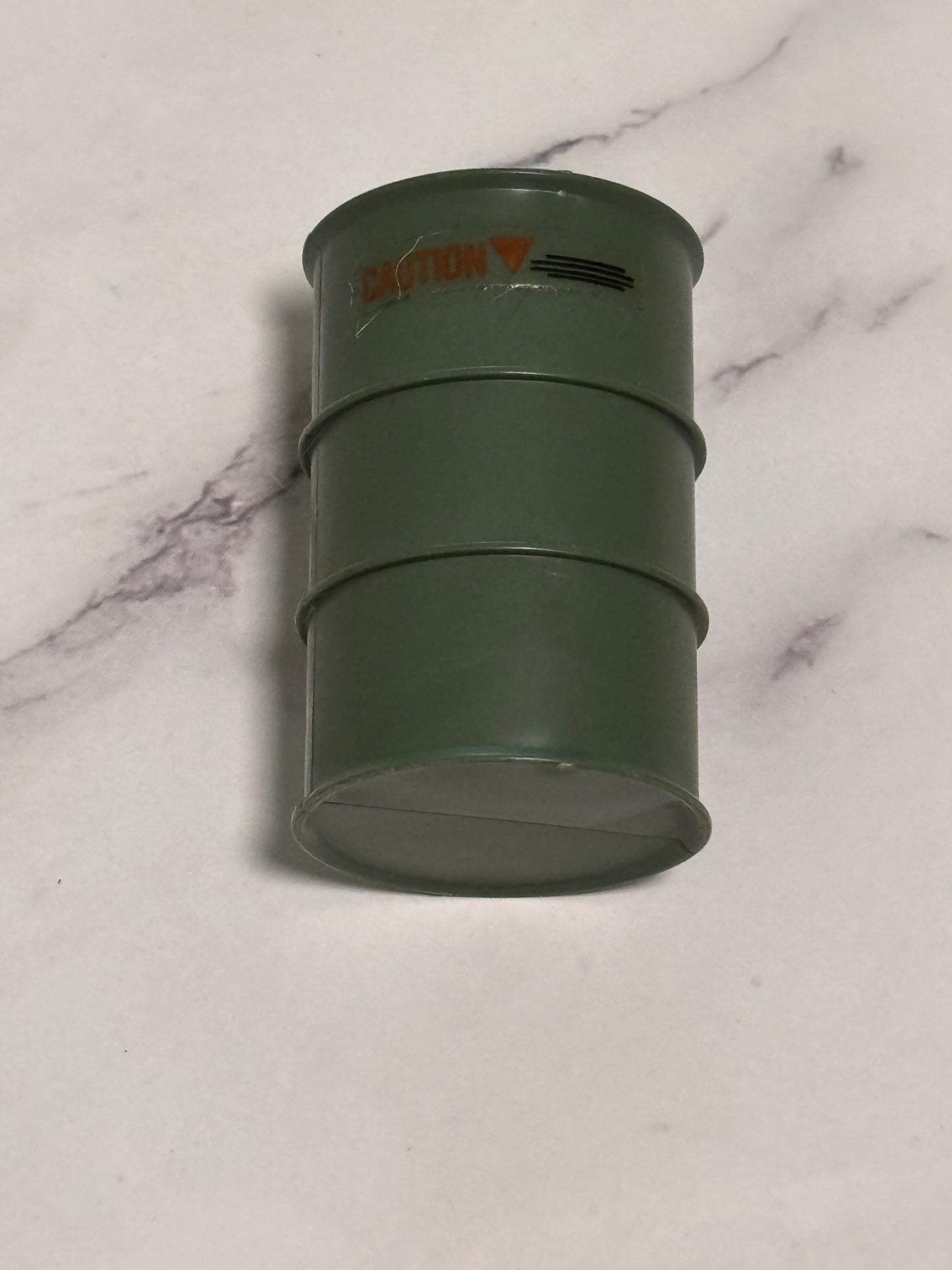 Vintage GI Joe ARAH Cobra 1984 Mortar Defense Unit Fuel Oil Barrel Drum