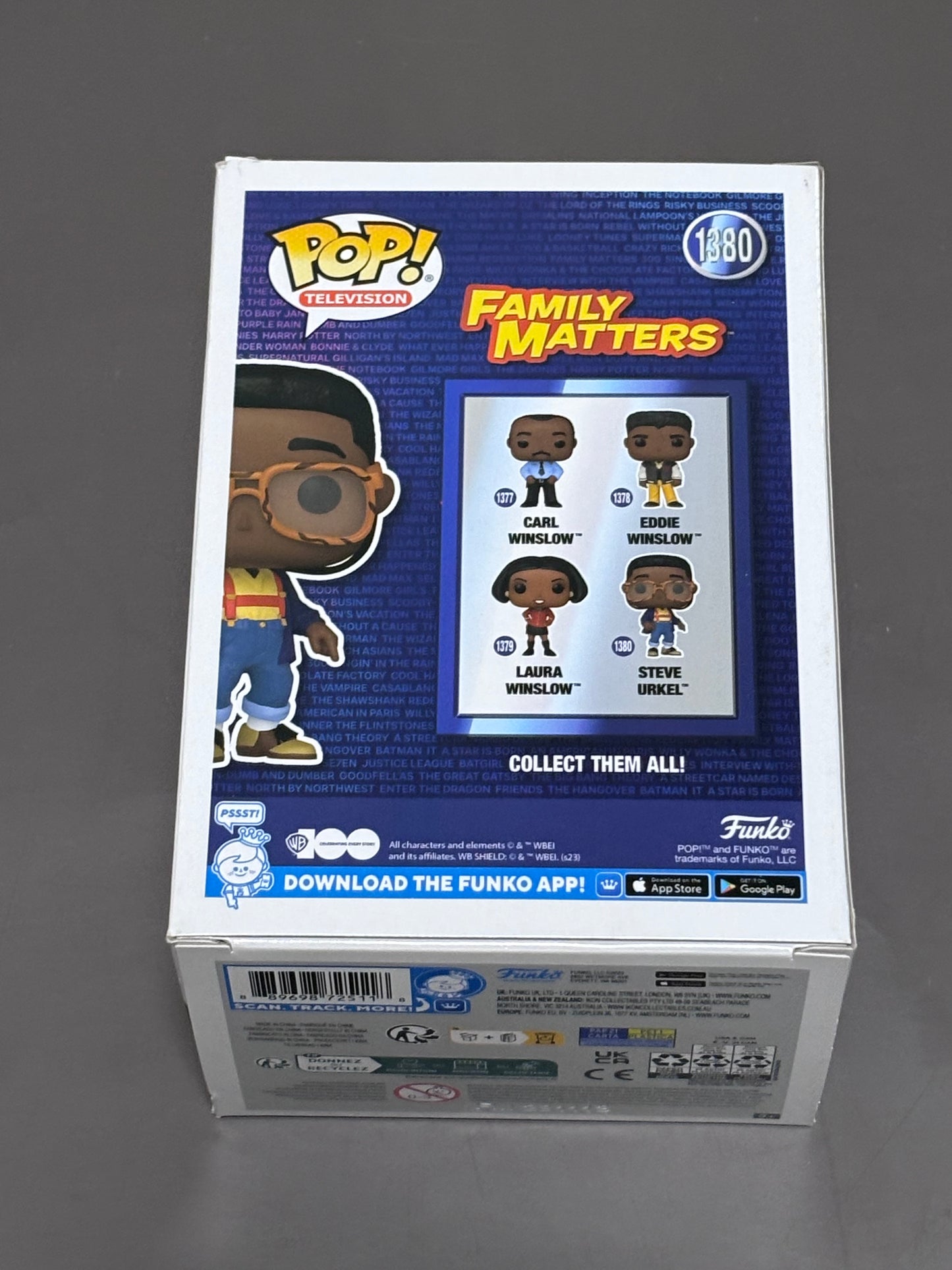 Funko Pop! Vinyl Steve Urkel Family Matters Television Figure #1380