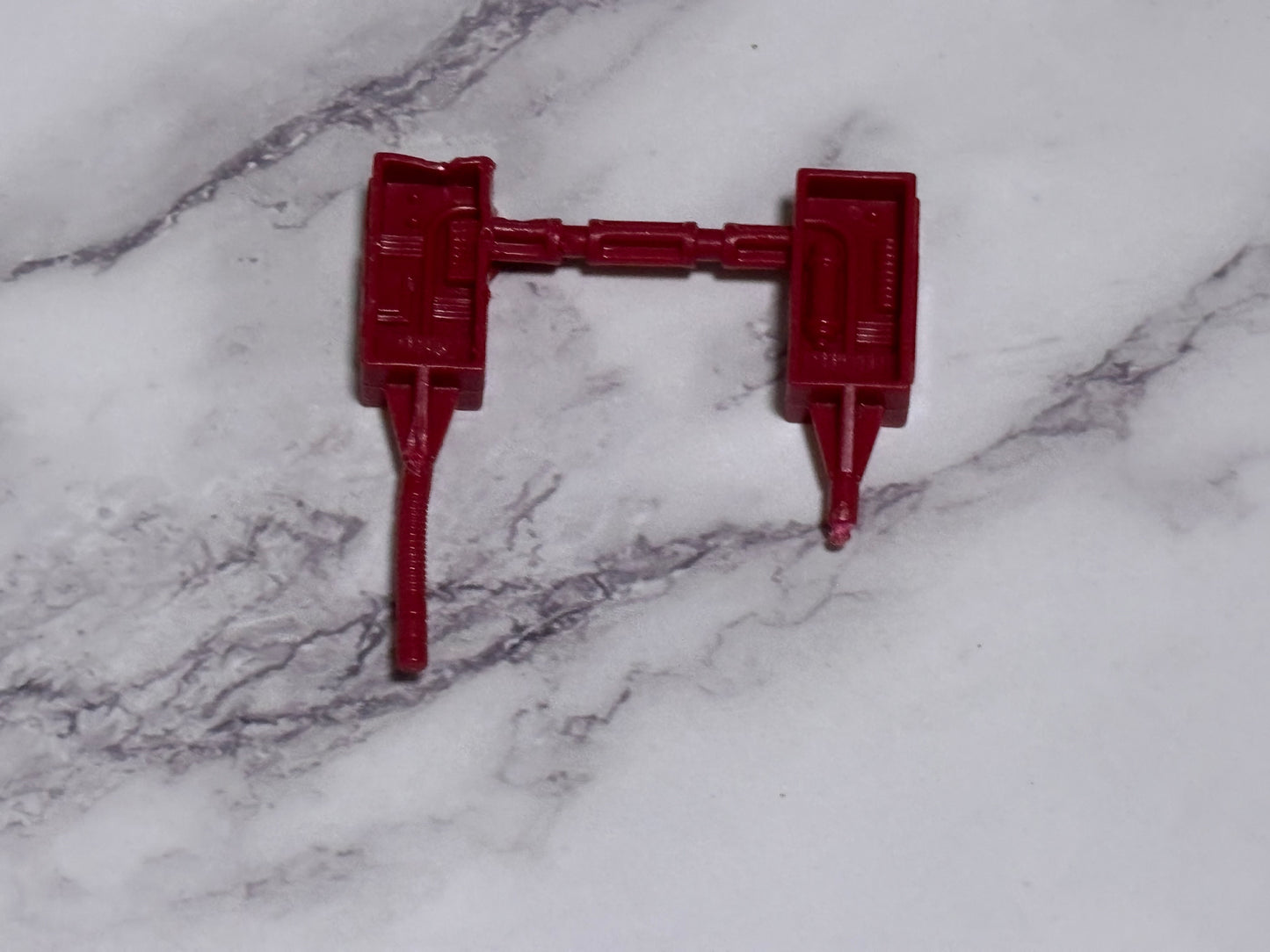 1988 Hasbro Gi Joe Cobra Bugg Dual Gun Weapon Vehicle Part Vintage