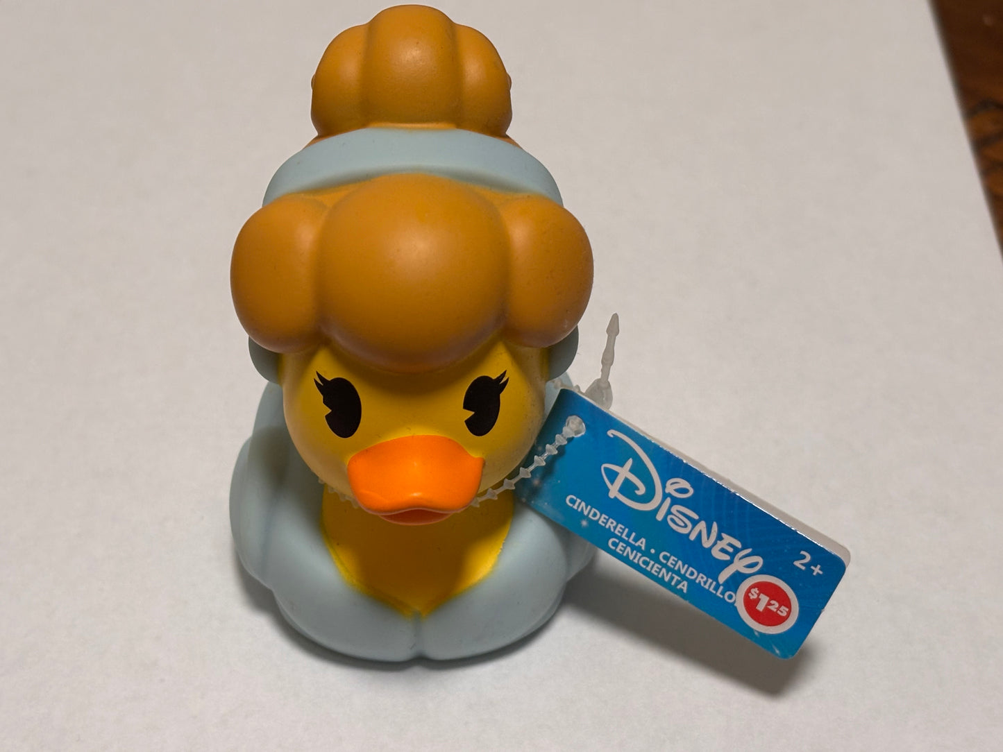 Disney Just Play 2024 Rubber Duck Duckie 3” Plastic Bath Toy Cruise Jeep Princess Cinderella New NWT