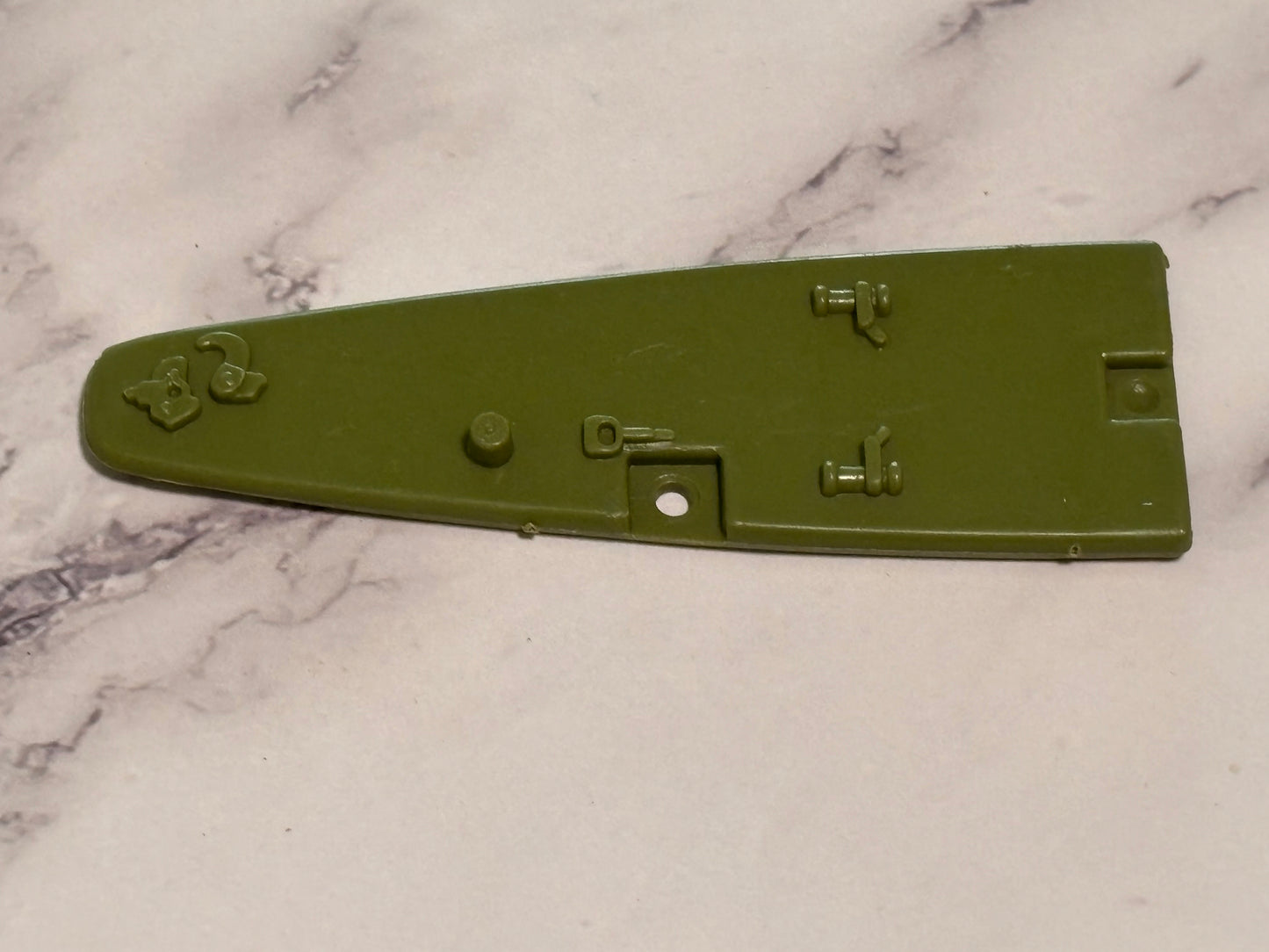 1984 GI Joe Manta Half Board w/ Mast Hole Hasbro Windsurf Board Mail in M-3565-3
