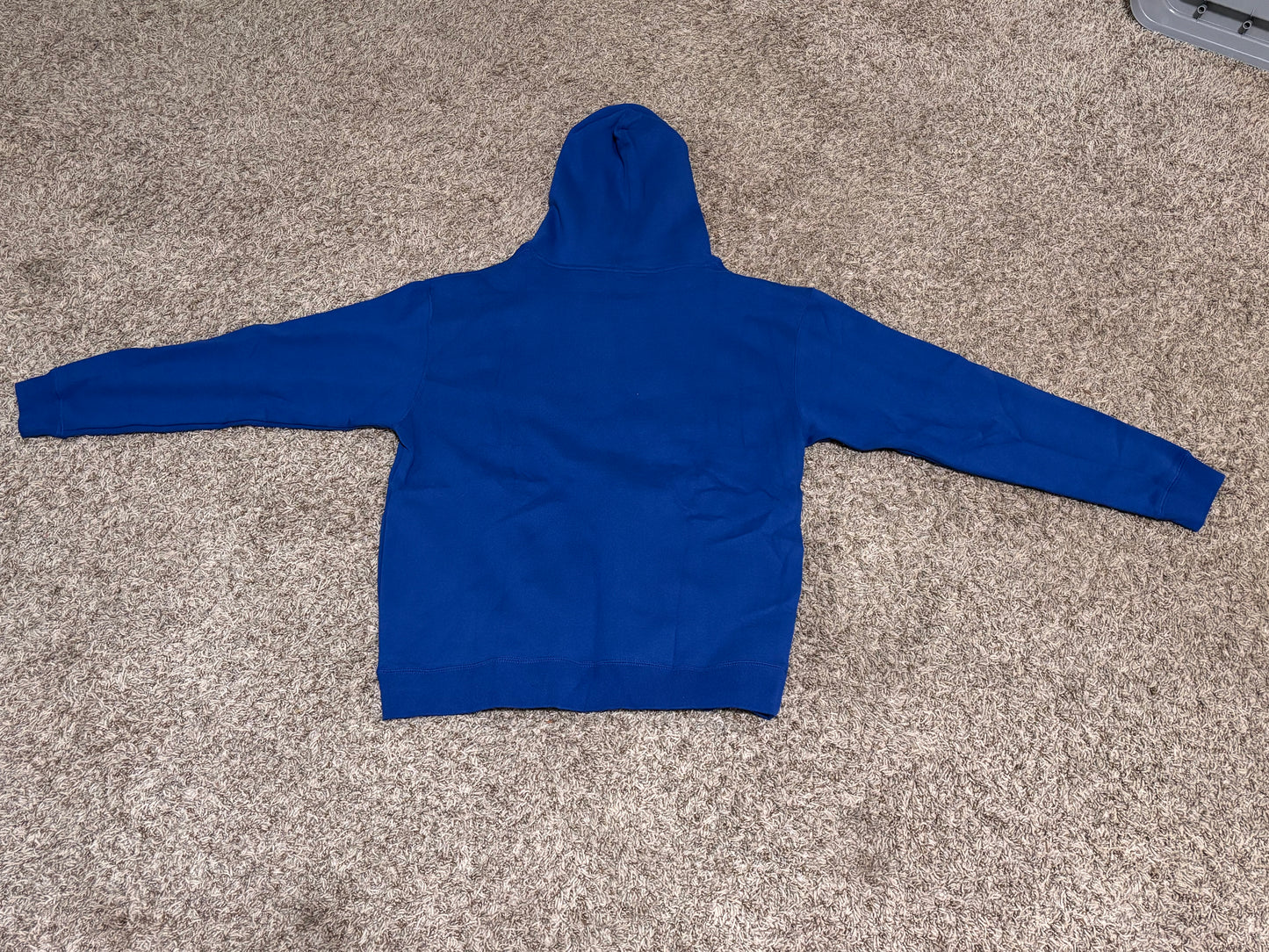 Denver Nuggets Mitchell & Ness Blue Rim Glass Breaking Hardwood Classic Hoodie Mens Large L New NWT