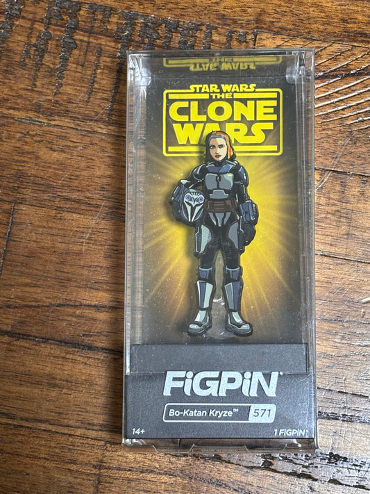 FigPin New Collectible Enamel Pin Disney Star Wars Clone Wars #571 Bo Katan Kryze Exclusive Limited Edition LE /3000