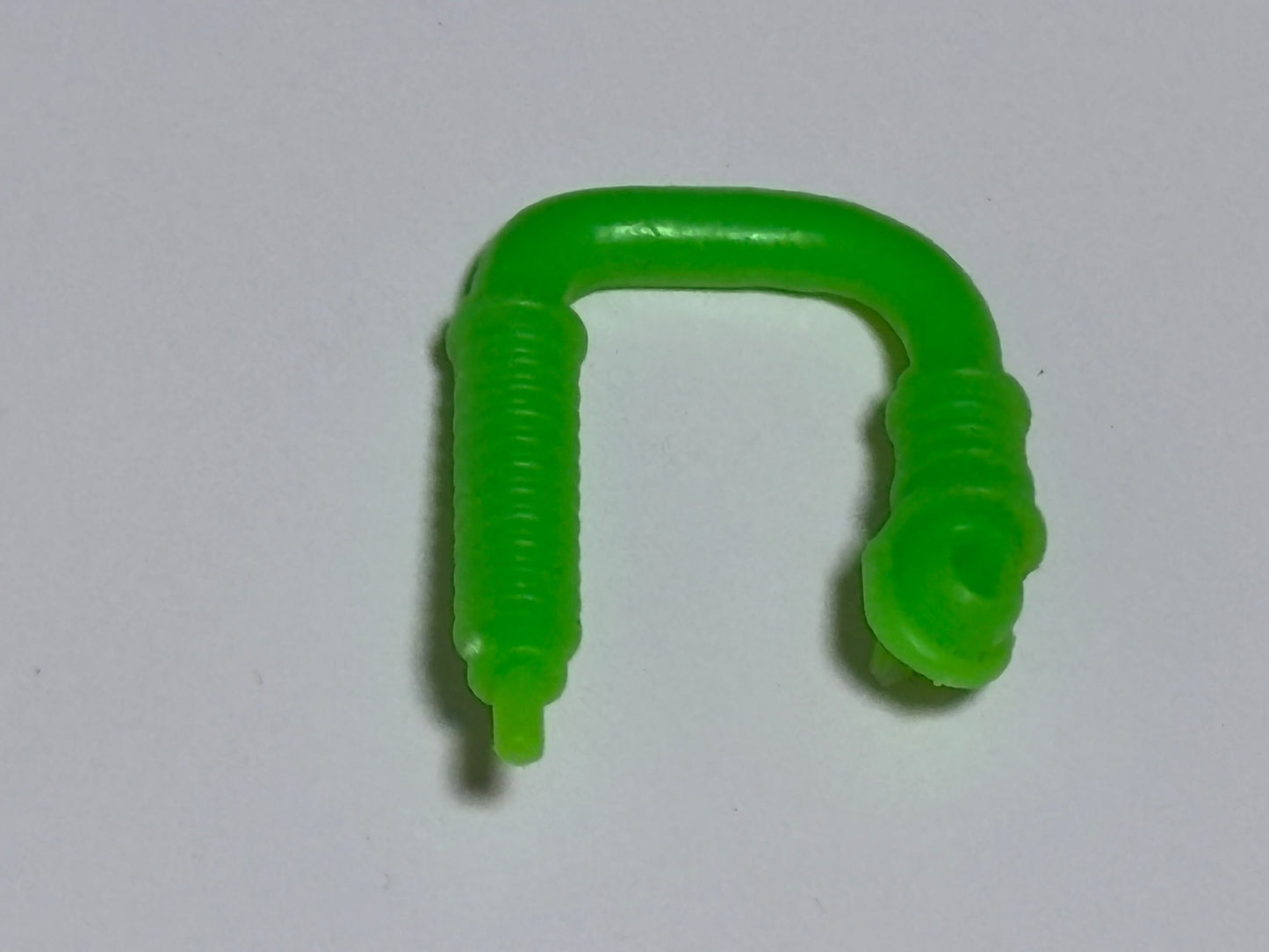 Vintage 1993 GI Joe Cobra Star Brigade Invader Vent Hose Pipe Green Part