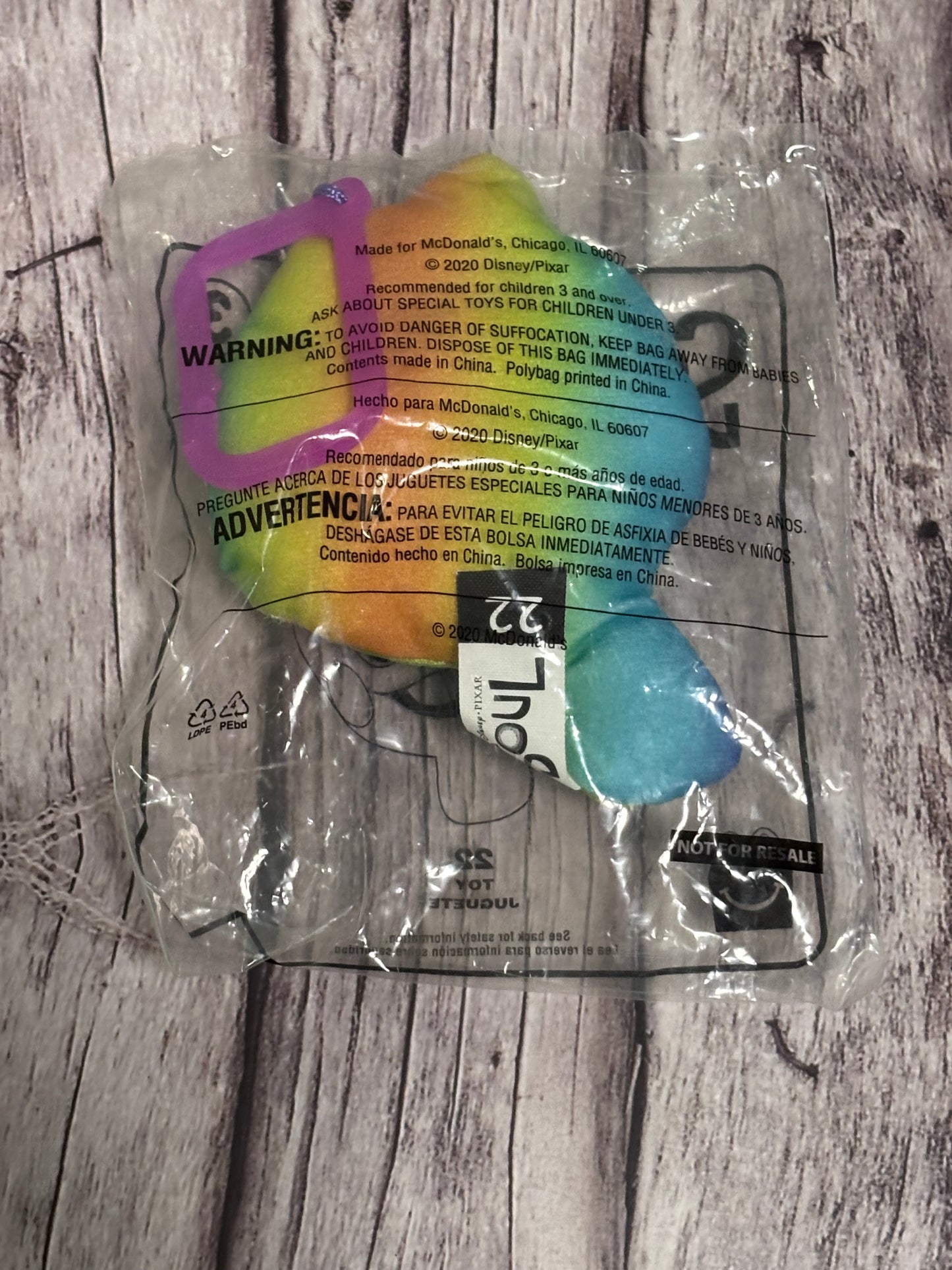 McDonalds Happy Meal 2020 - #3 Soul (22) Disney Pixar Toy New