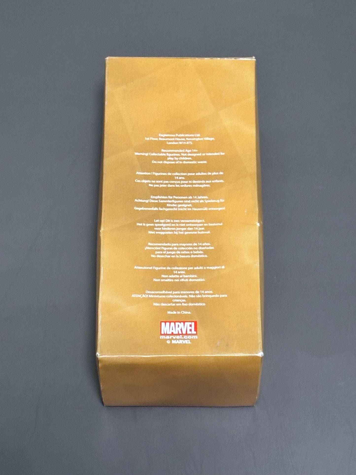 2014 Eaglemoss 5" Marvel Chess Collection "Kang #11" Black Rook Figurine