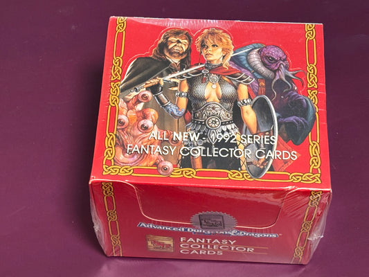 Fantasy Collector Cards Box 36 Booster Packs 1992 Series D&D Dungeon and Dragons