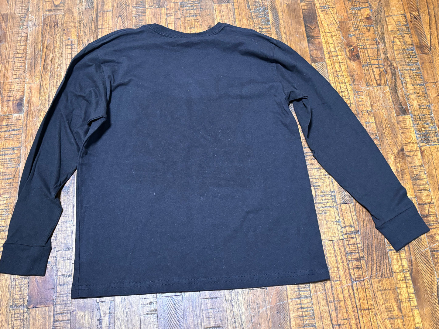 San Antonio Spurs Mitchell & Ness NBA Retro Hardwood Classic HWC Dynamic Long Sleeve T Shirt Black Youth Kids Medium M 10-12 New NWT