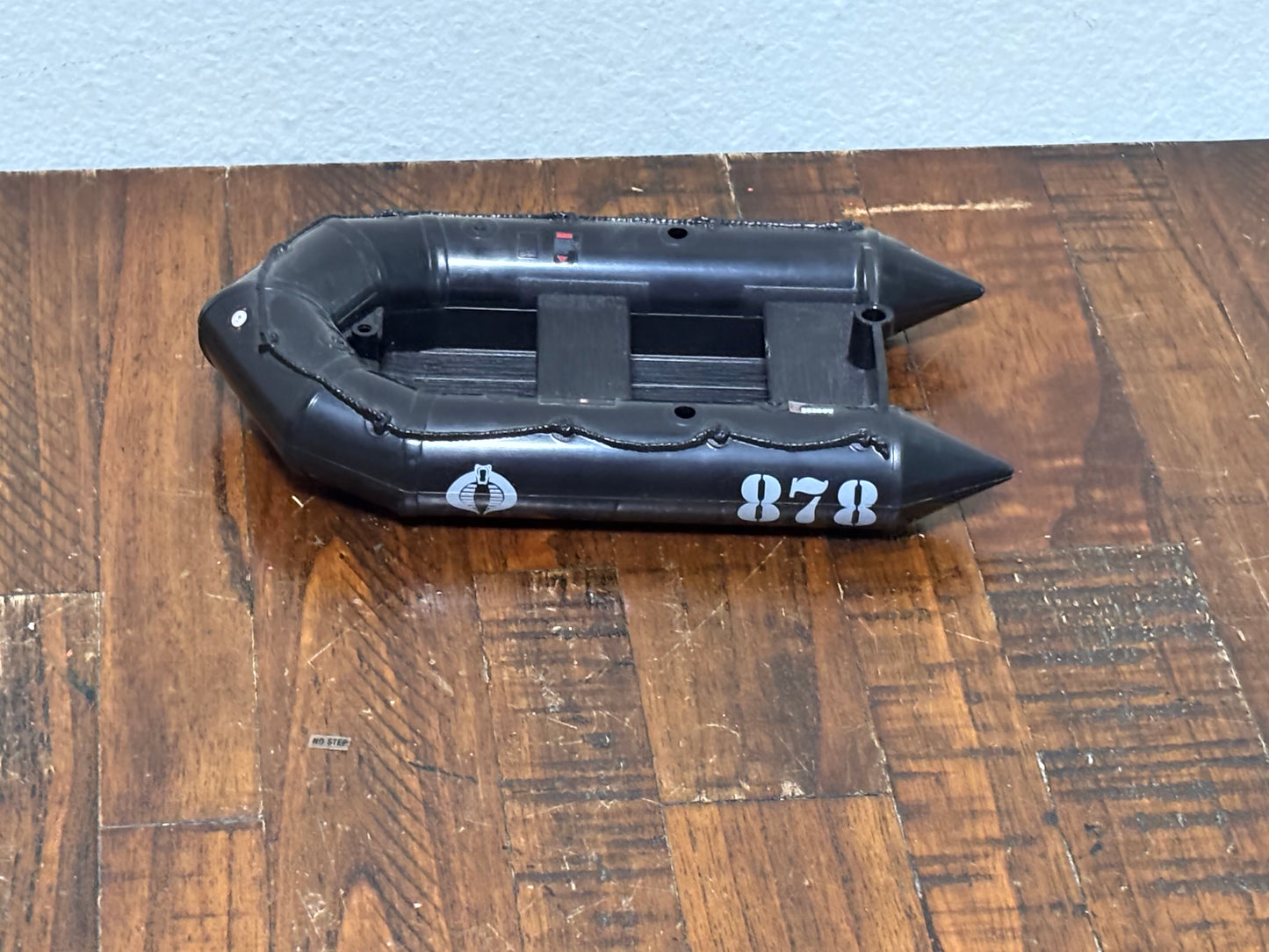 Hasbro  G.I. Joe Black Boat Raft M-3869 Pontoon 878 GI Vintage