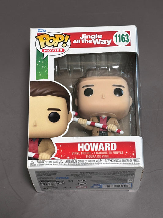 Funko Pop! Movies HOWARD #1163 Vinyl Figure Arnold Schwarzenegger Jingle All Way