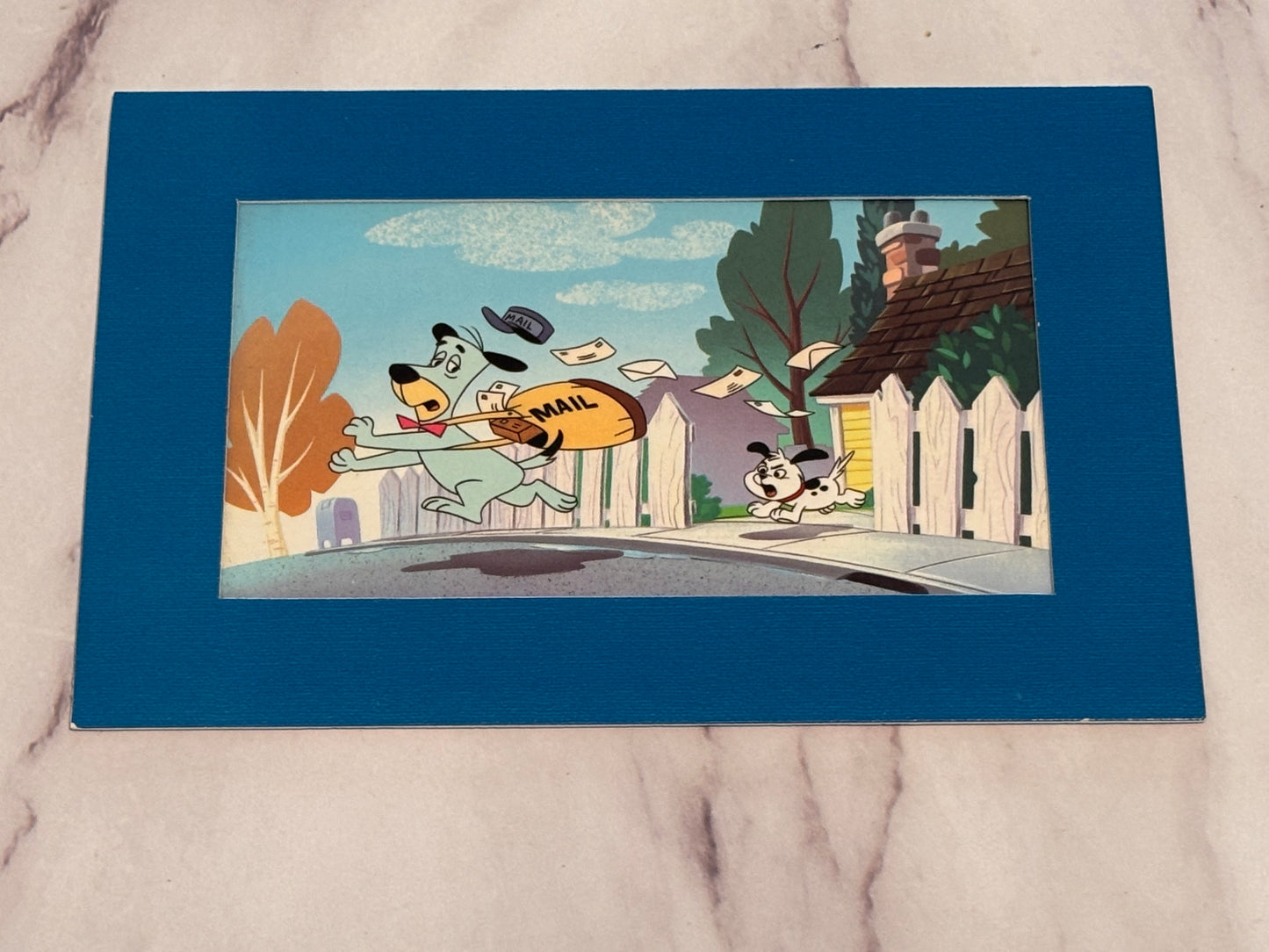 Huckleberry Hound  2005 Litho Cel Hanna-Barbara Vintage Collectible 4X6”